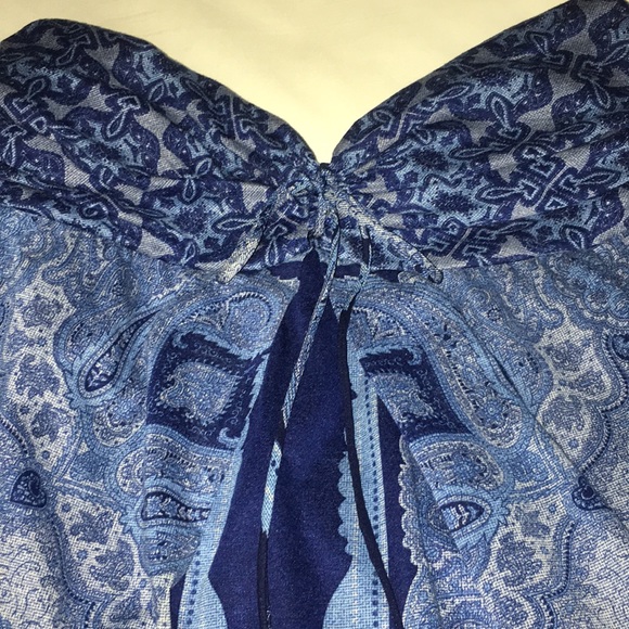 MNG by Mango Scarf Print Halter Dress - Picture 2 of 3